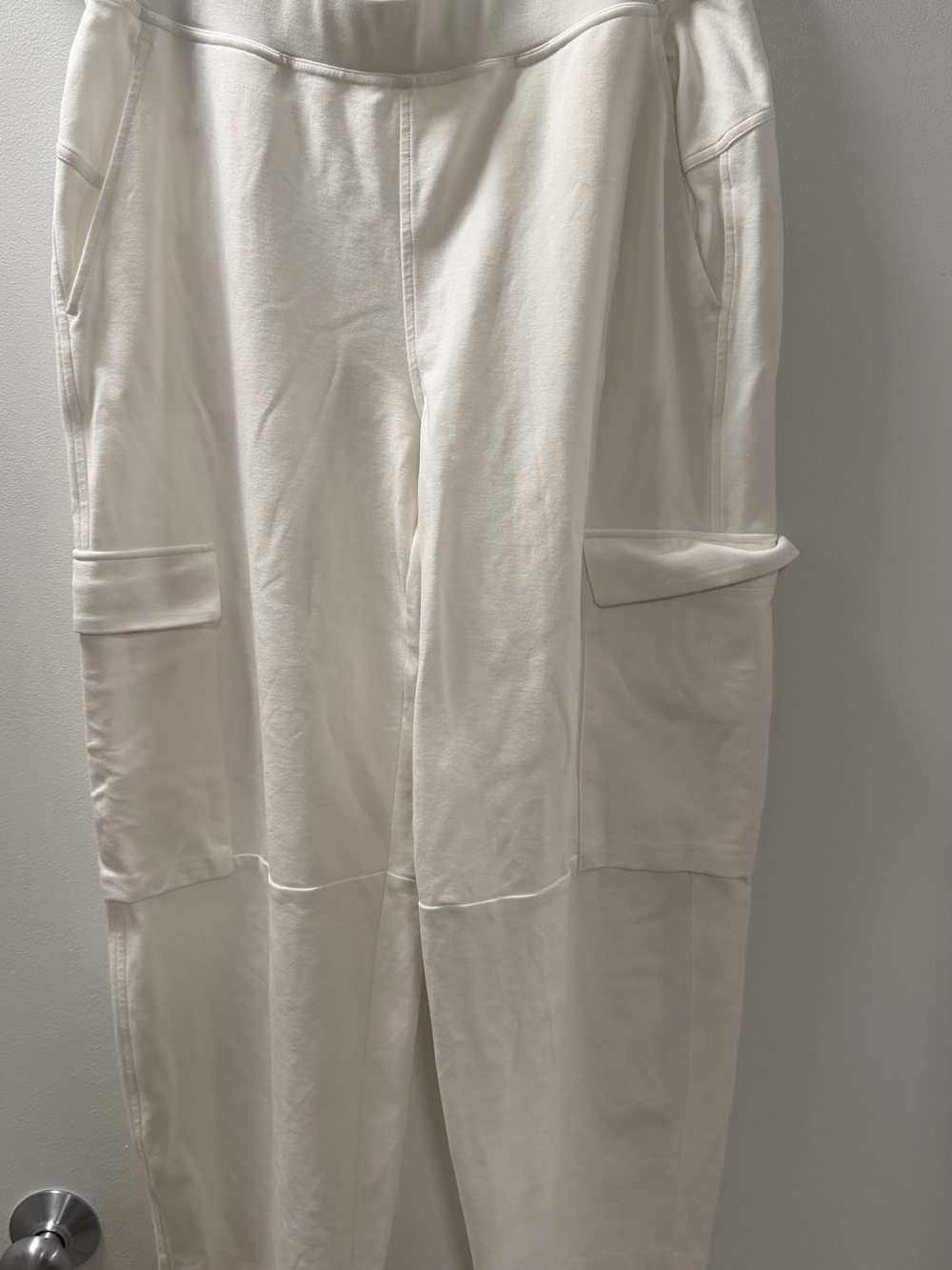 Eileen Fisher Cream Cargo Pants